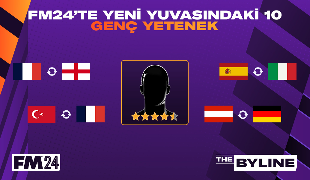 Football Manager 2024'te yeni evlere sahip 10 Genç Yetenek