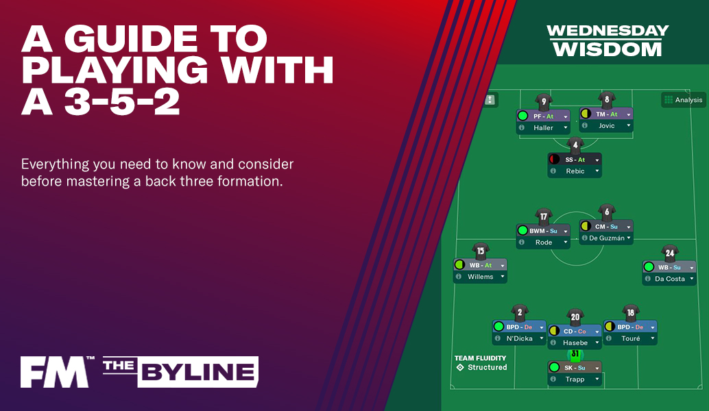 The 3-5-2 formation guide