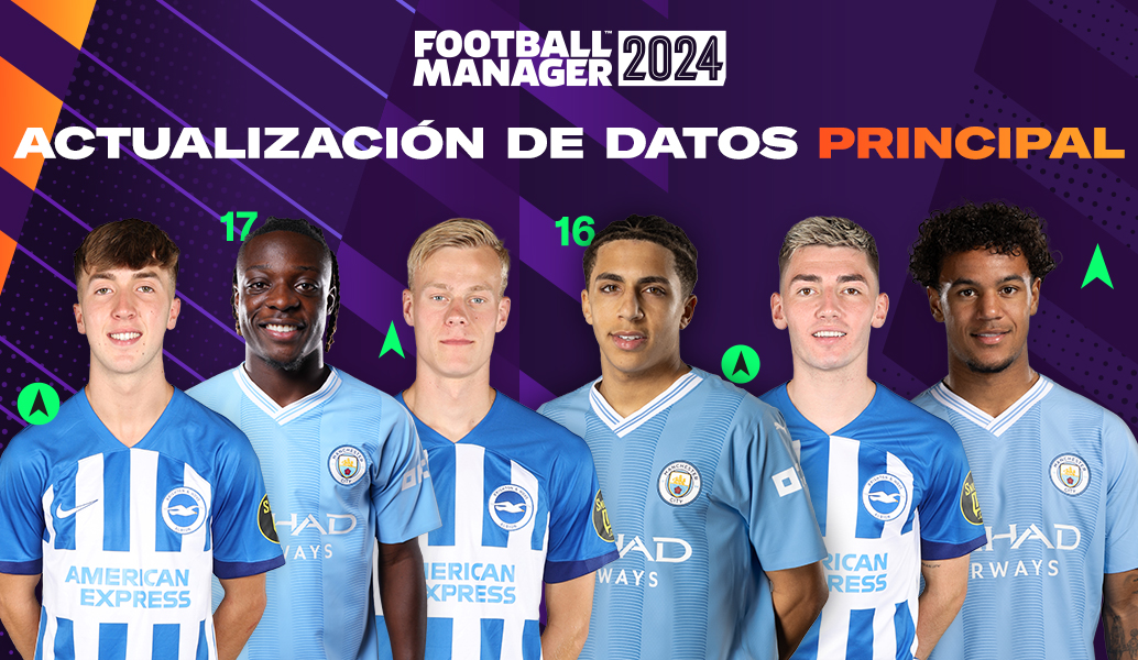 12 jugadores mejorados en actualización principal de datos de Football Manager 2024