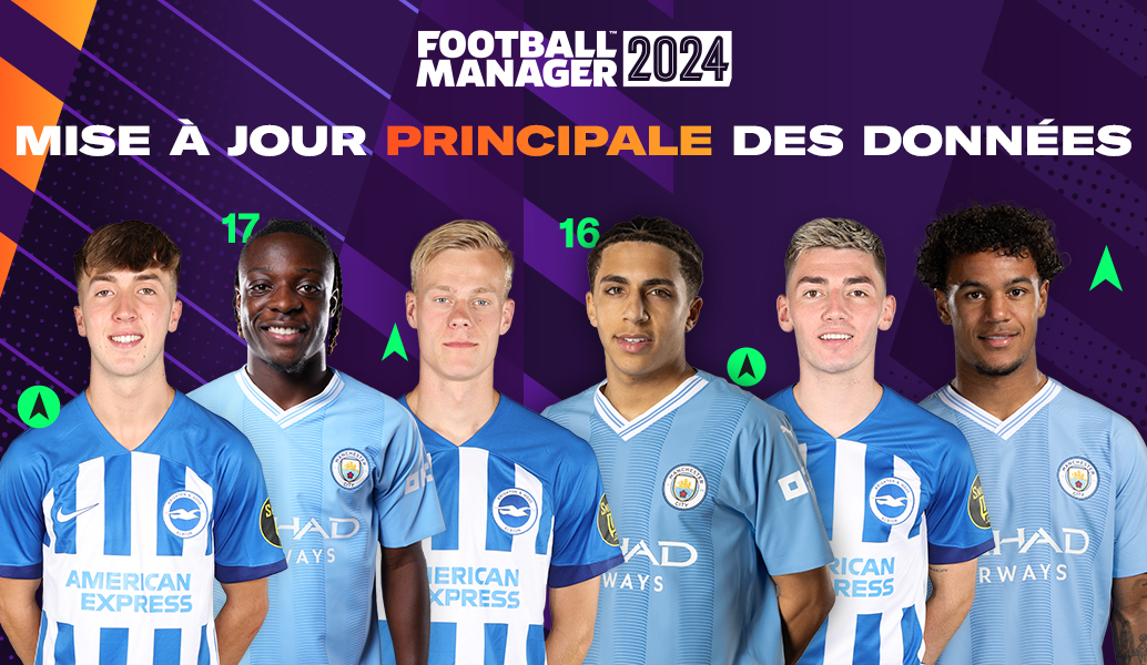 12 joueurs améliorés dans la mise à jour principale de données de Football Manager 2024