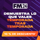 FOOTBALL MANAGER 2024, AHORA CON UN 10 % DE DESCUENTO