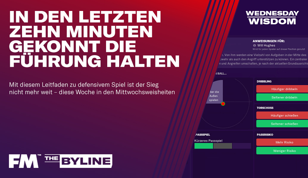 Wie man in wichtigen Spielen die Führung hält | Wednesday Wisdom