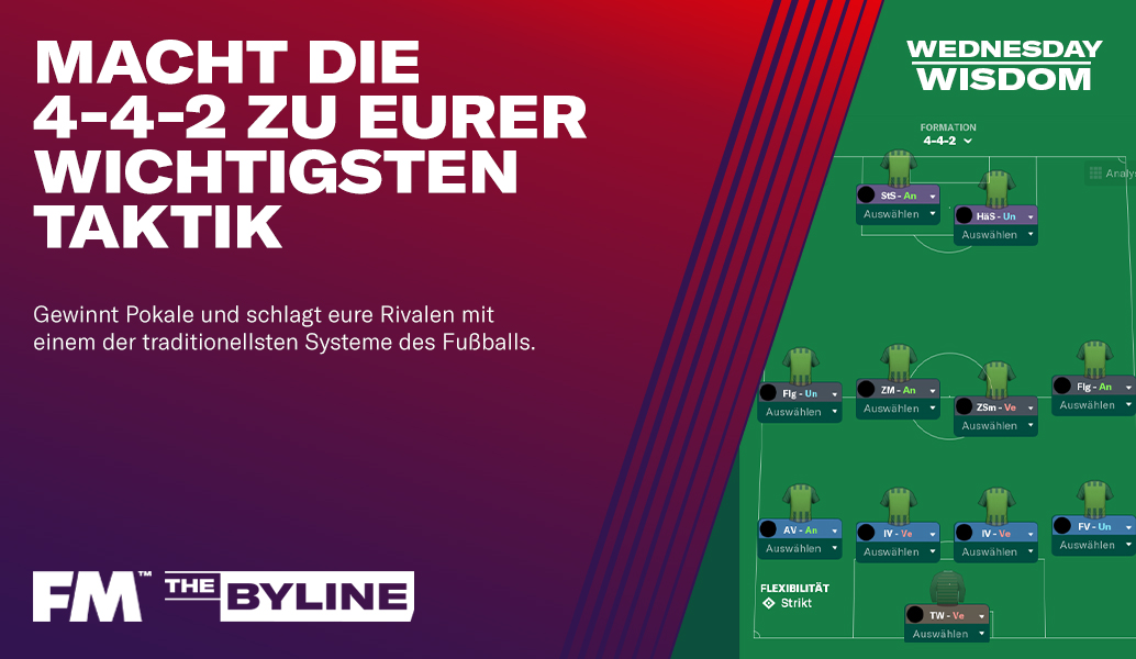 Wie man die 4-4-2 meistert | Wednesday Wisdom 