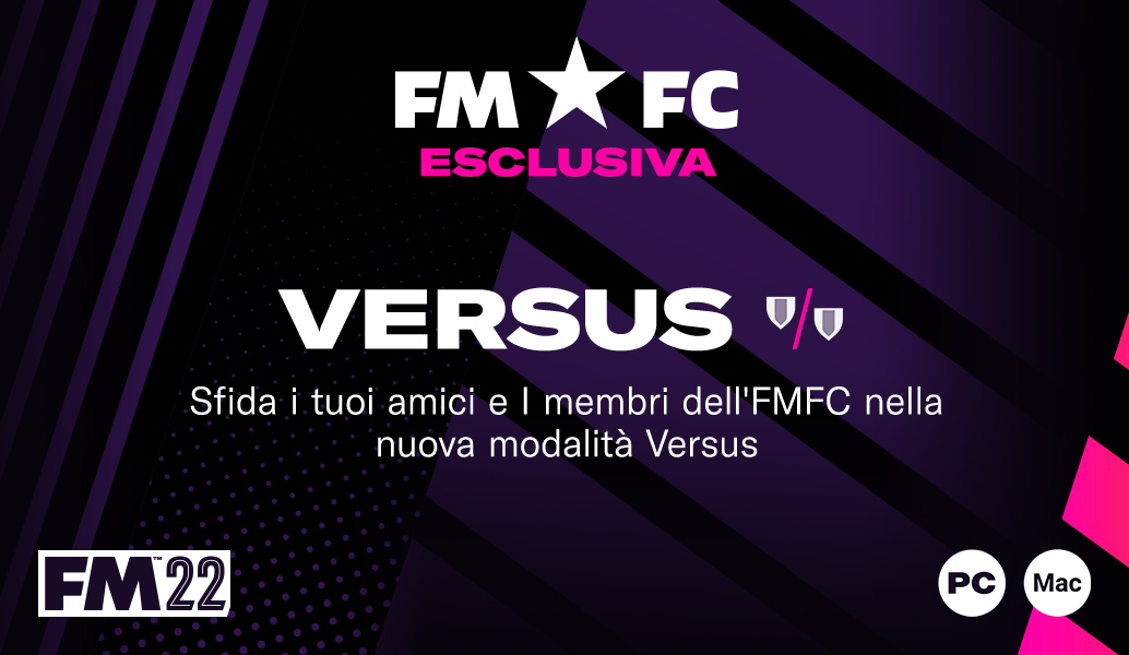 Guida all'uso della modalità Versus in FM22