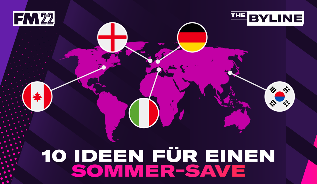10 neue Football Manager Sommer-Saves