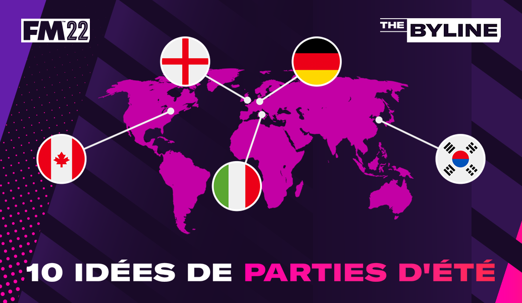 10 nouvelles carrières estivales pour Football Manager