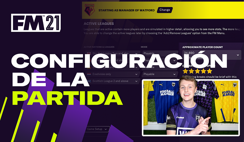 Configuración de la partida