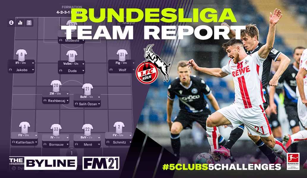 Football Manager 2021 Team Report: 1. FC Köln