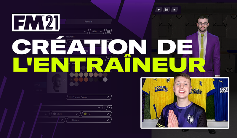 Création de l'entraîneur