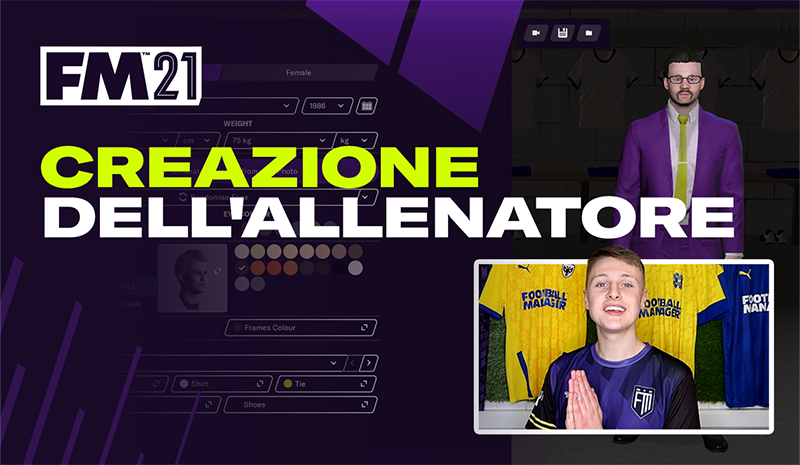 Creazione dell'allenatore