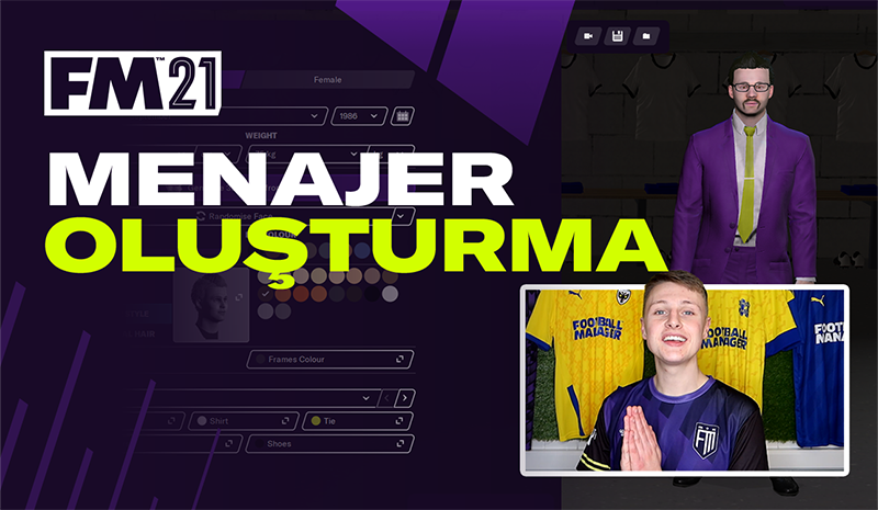 Menajer oluşturma