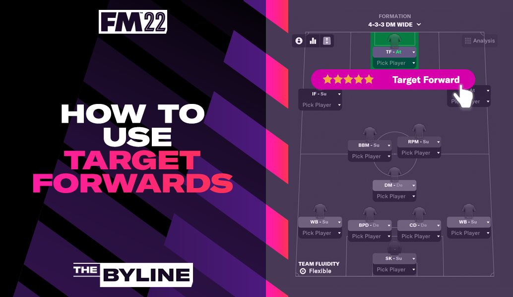 How to use Target Forwards in FM22